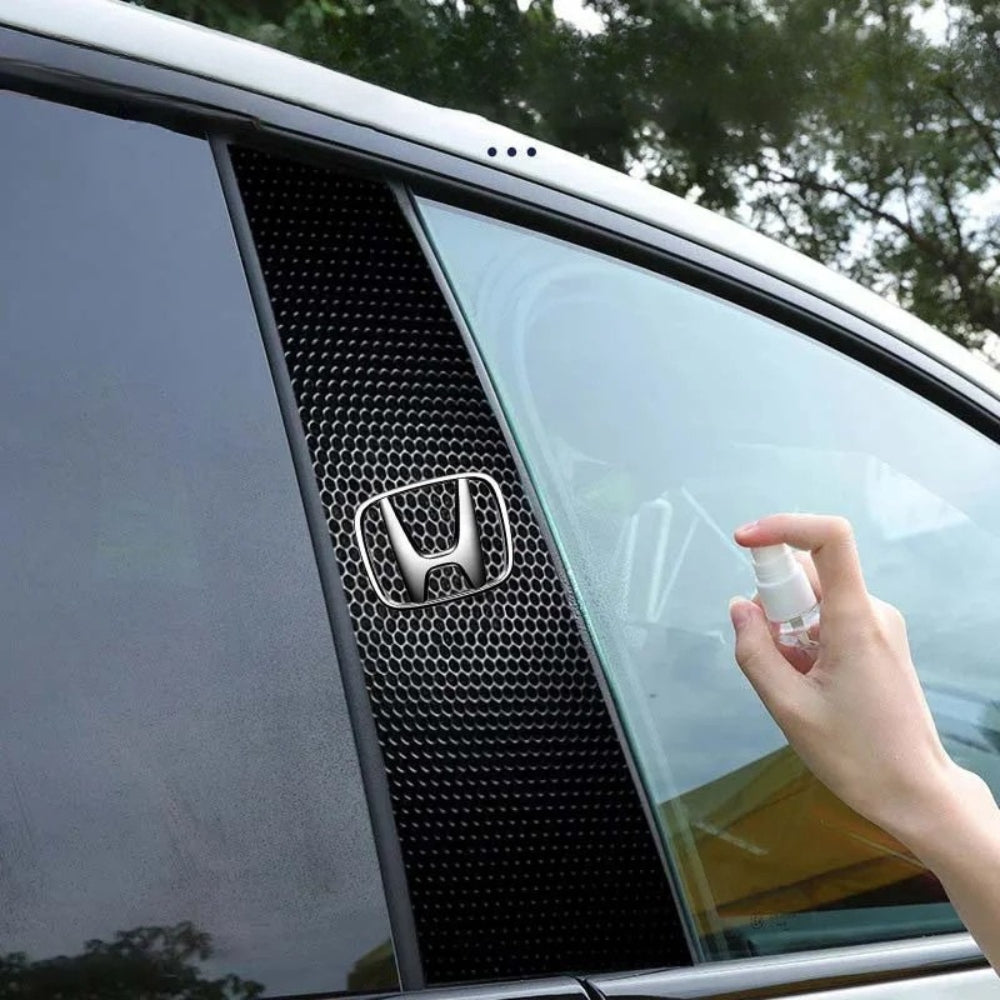 2x Adesivi per finestrini dell'auto con logo