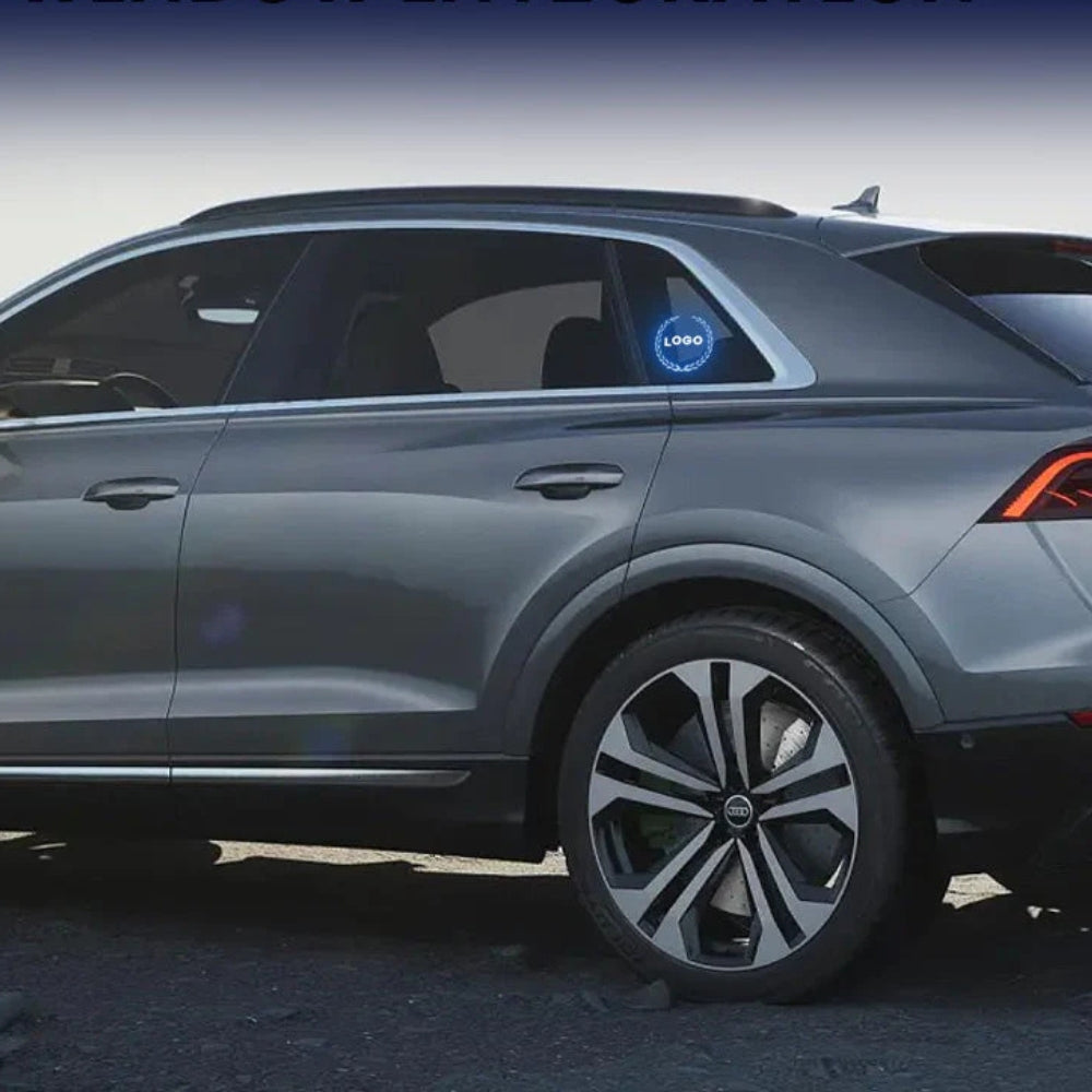 Oplaadbaar LED Autologo - Neon Lichteffect