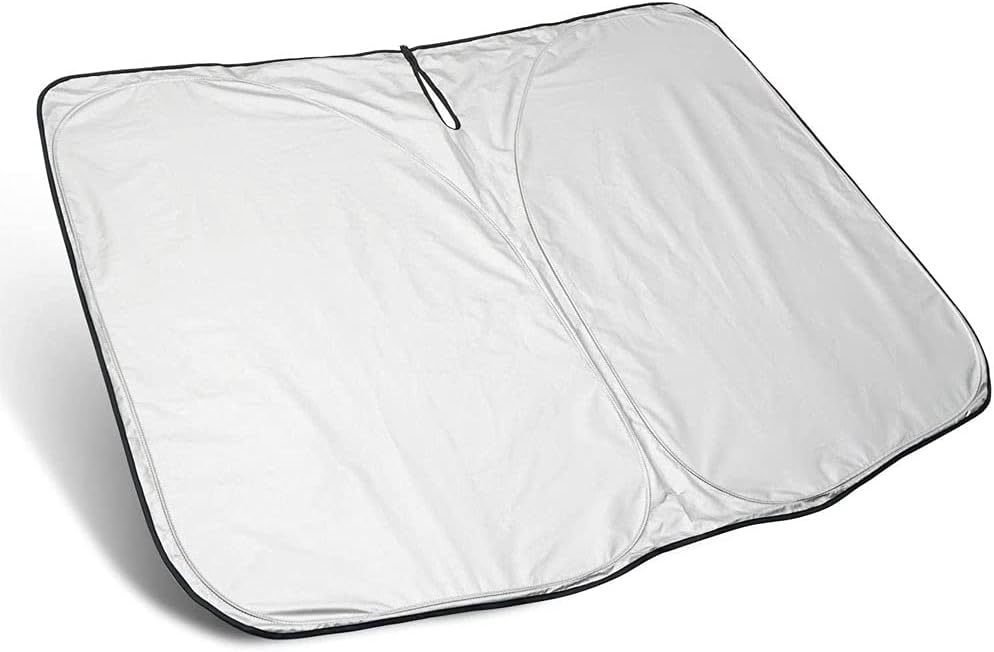 Opvouwbaar auto zonnescherm met logo