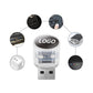 Decorative mini USB LED light for car interiors