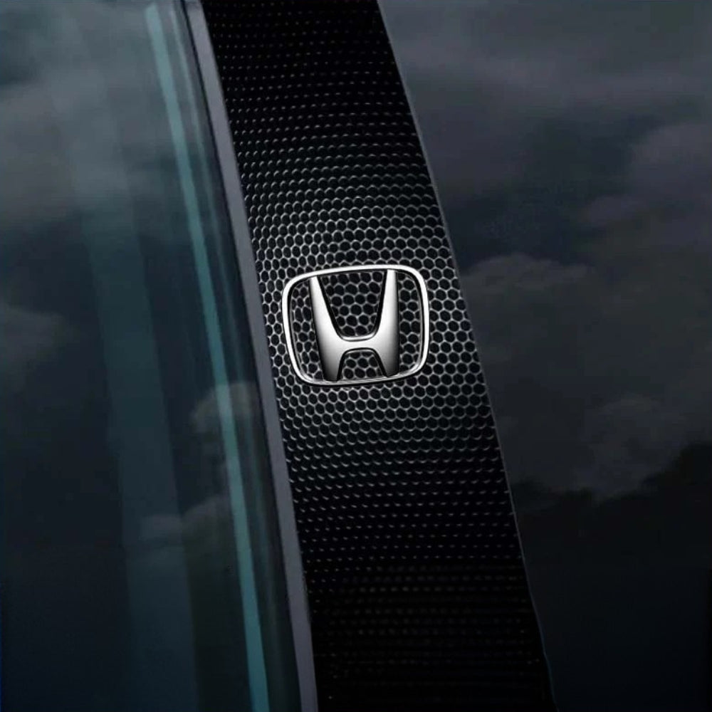 2x Adesivi per finestrini dell'auto con logo